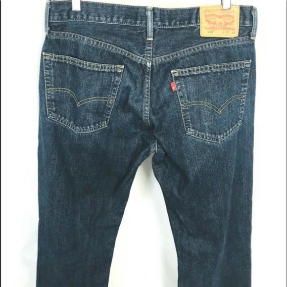 Levi's 559 Red Tab Straight Relaxed Jeans 34/32 - Picture 8 of 8